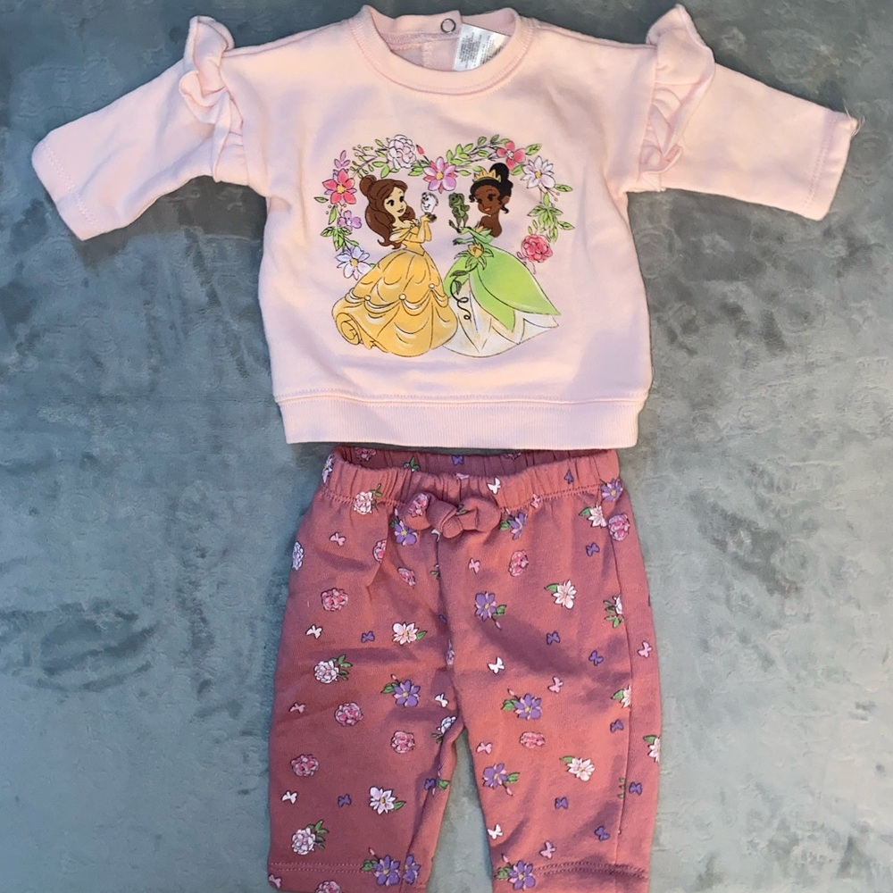 Disney princess newborn outfit